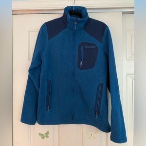 Marmot Fleece Zip Jacket - blue